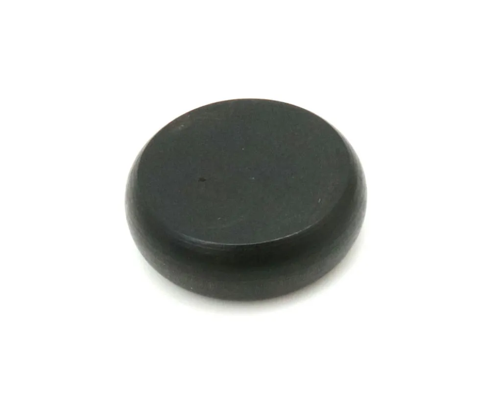 10 Palets crokinole 32 mm jeux 5 pions naturels et 5 pions noirs
