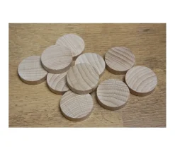 20 Palets en bois 3 cm hêtre 30 mm x 7 mm