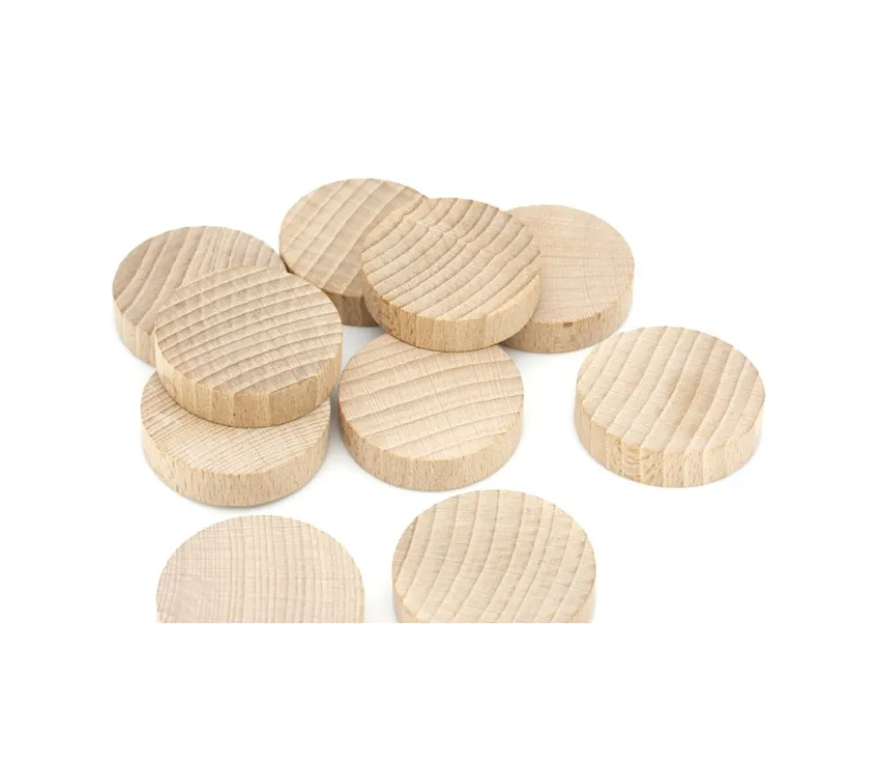 10 Palets en bois naturel 5 cm billard hollandais