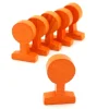 Panneau circulation rond orange