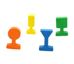 Panneau jaune / verre de champagne