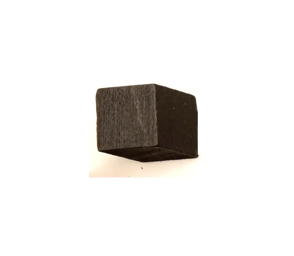 Parallélogramme losange carré en bois noir - 12 x 10 mm pour jeu achat en ligne