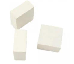 Pavé en bois Carré plat 20 x 20 x 10 mm jeux à l'unité