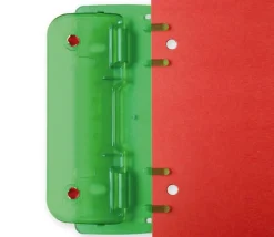Perforateur 2 trous plat avec règle intégrée