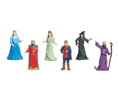 Personnages de conte : 6 figurines de jeu très réalistes