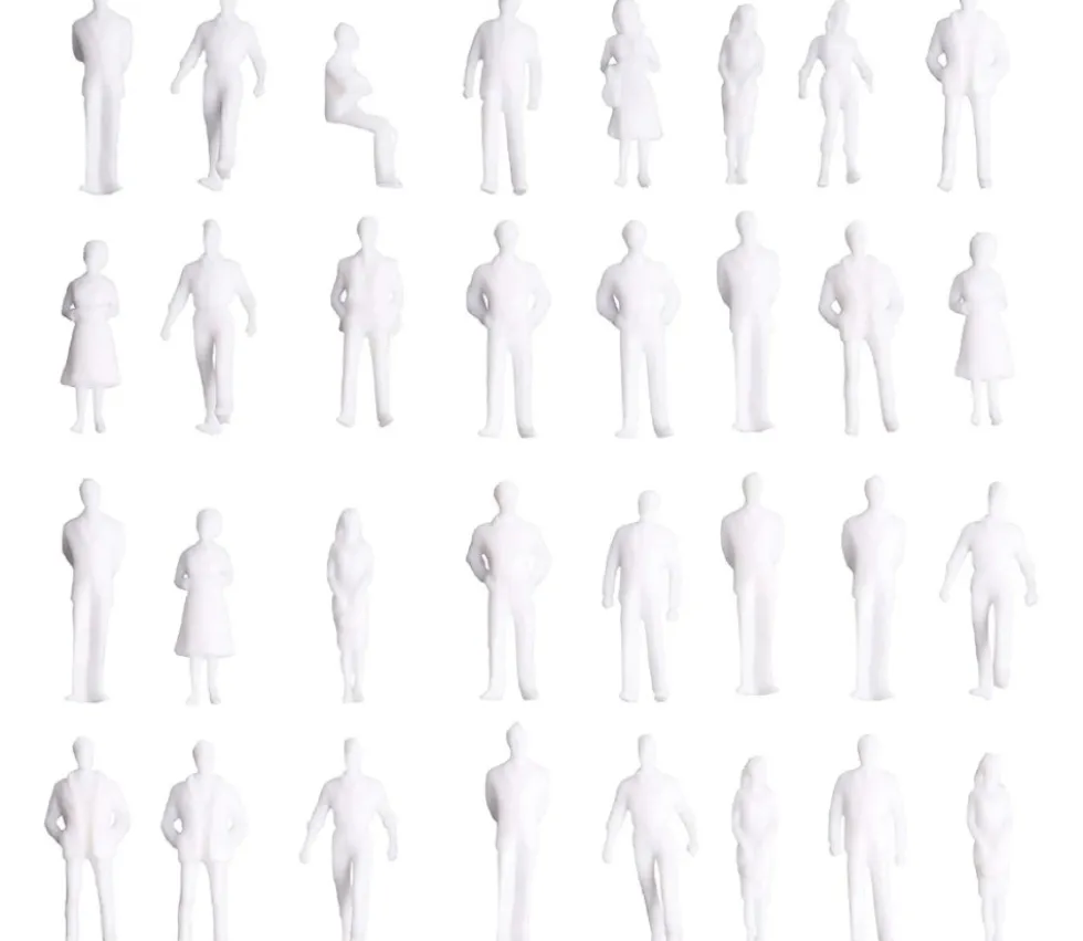 120 personnages miniatures à peindre