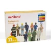 Personnages Métiers : 11 figurines de jeu réalistes 13 cm
