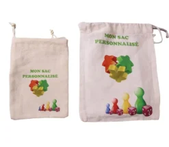 Petit Sac en coton personnalisé avec votre image 14 x 10 cm