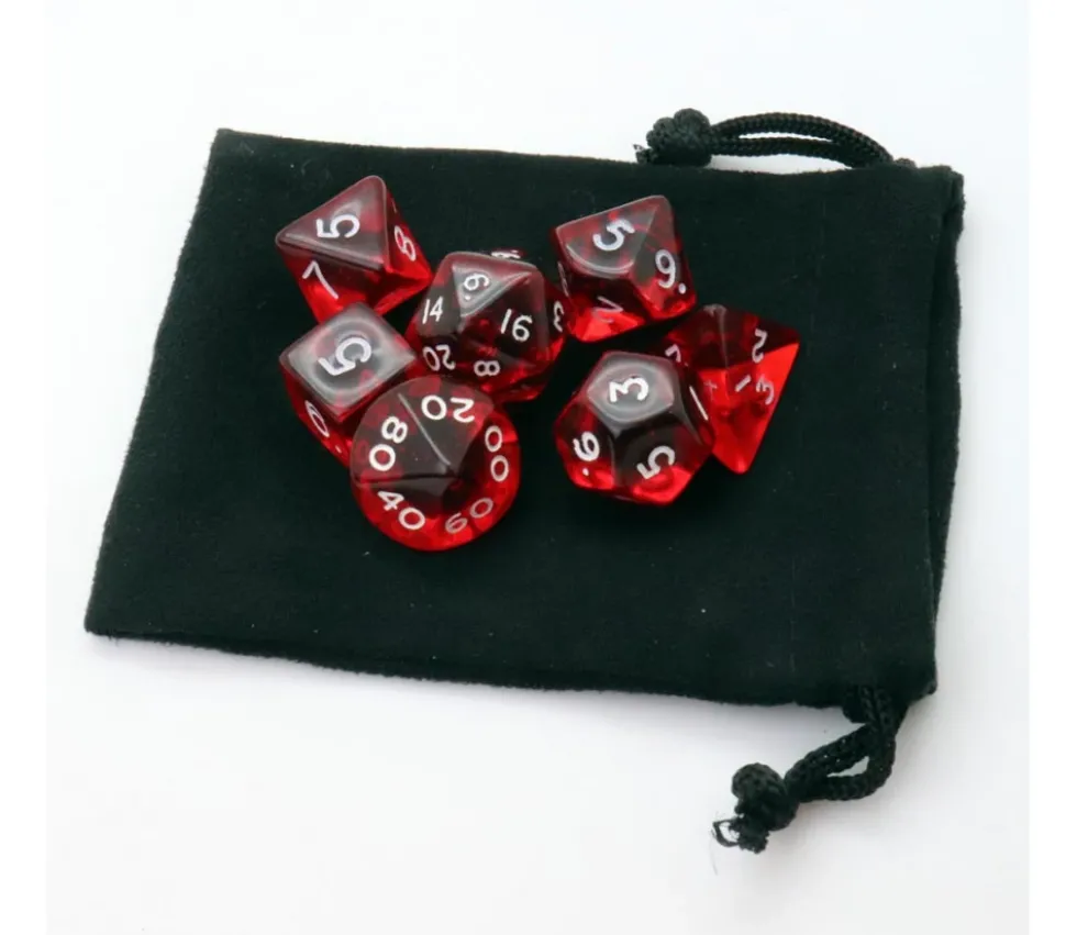Petit Sac en velours 100 x 75 mm pour pions de jeux