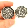 Pièce métal argenté Dwarven
