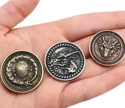 Pièce métal cuivré Forged dragon à l'unité