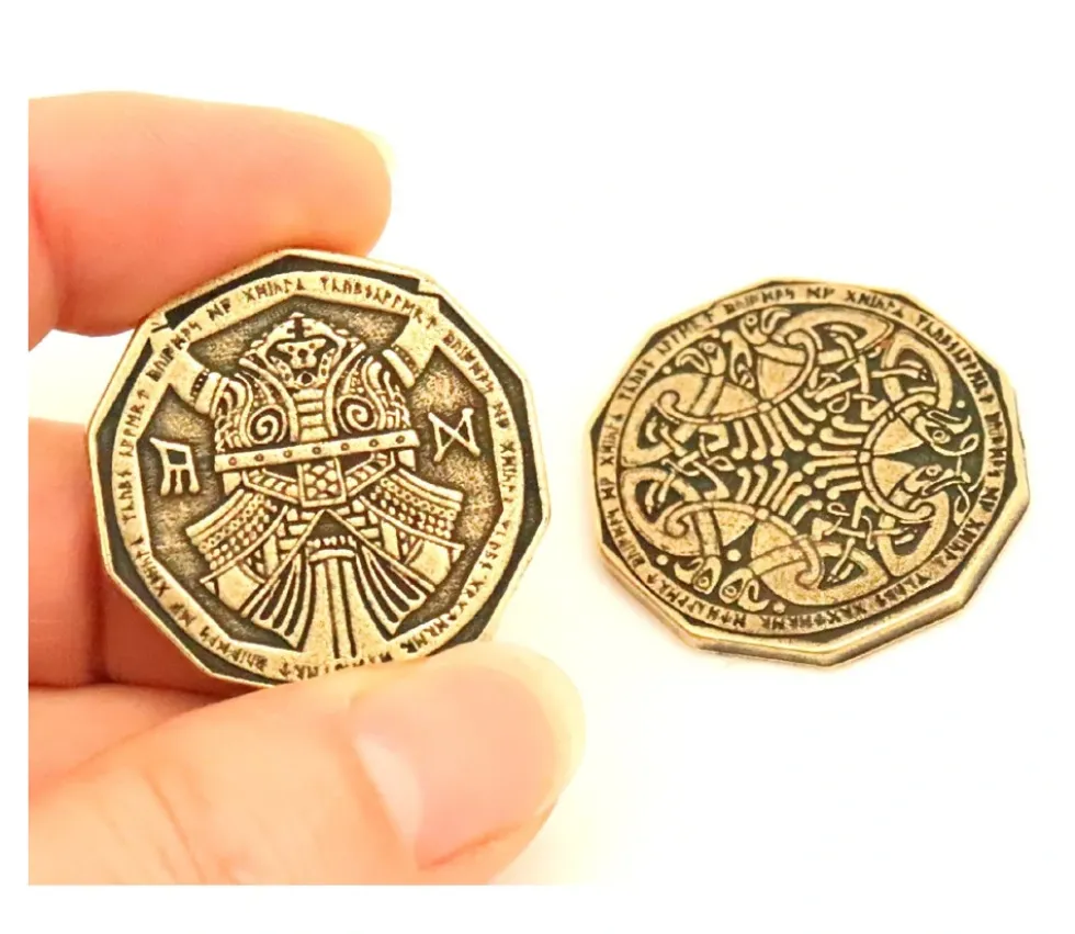 Pièce métal doré Dwarven