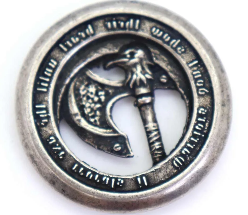 Pièce métal Hache à l'unité - Adventure Weapon