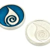 Pièce métal élément eau à l'unité - water element Legendary