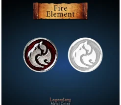 Pièce métal élément feu à l'unité- Fire element Legendary