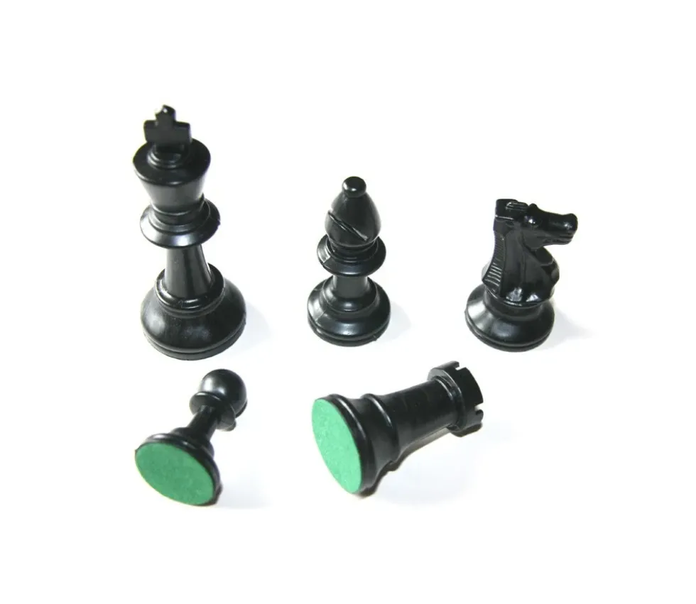 32 Pièces échecs plastique 77 mm taille T3