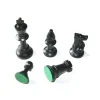 32 Pièces échecs plastique 97 mm taille T5 LESTE + 2 dames