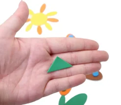 200 Pièces colorées formes mousse fine - Loisirs créatifs