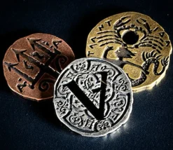 20 Pièces en métal Atlantis