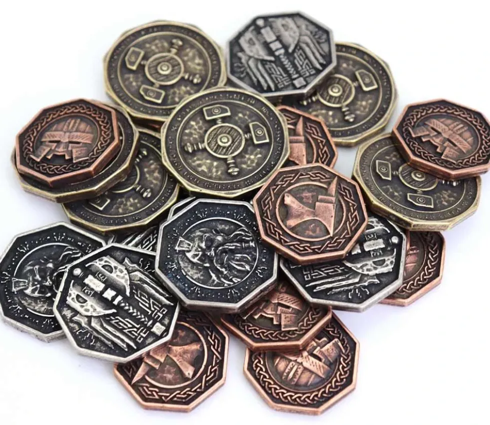 20 Pièces en métal Forged Dwarven