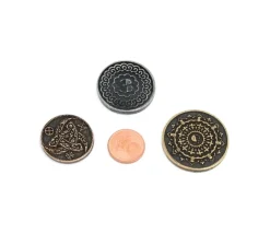 Pièces en métal unité valeur 3