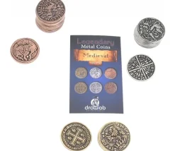 20 Pièces médiévales métal Legendary