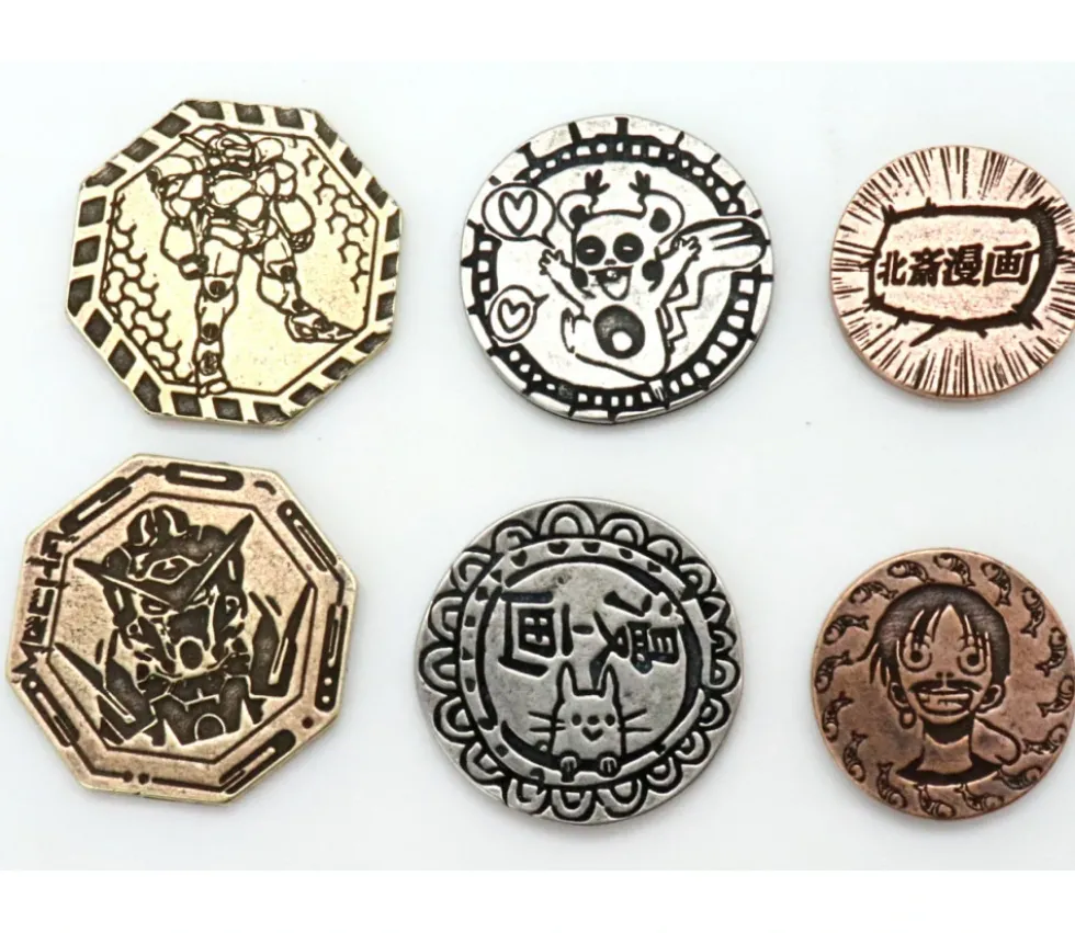 20 Pièces métal Manga Legendary
