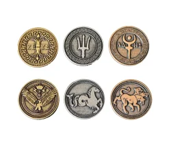 20 Pièces mythologie grecque métal Greek mythology