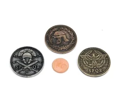 20 Pièces romaines métal Roman Legendary