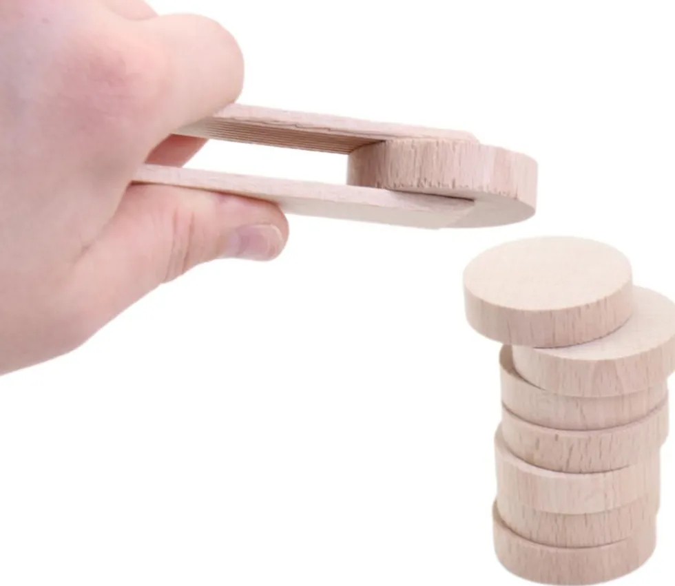 Pince en bois de 18 cm