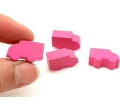 Pion camion coloré pour jeu 21 x 12 x 8 mm à l'unité