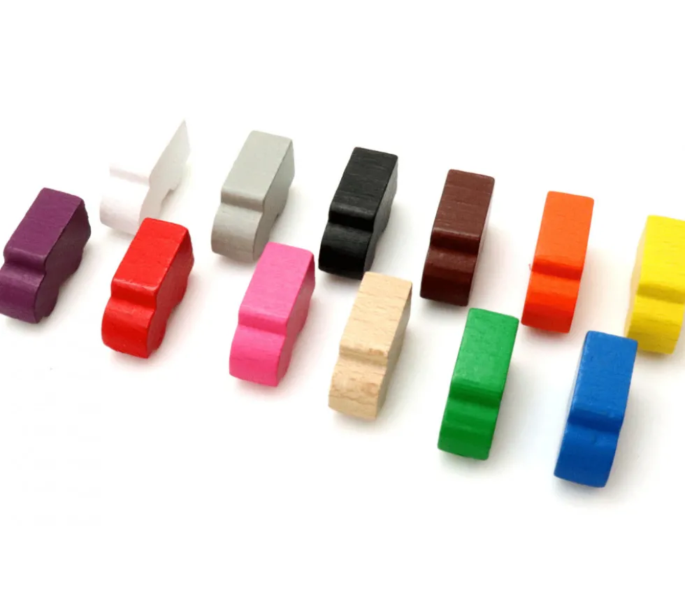 Pion camion coloré pour jeu 21 x 12 x 8 mm à l'unité