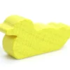 Pion canard jaune en bois pour jeu