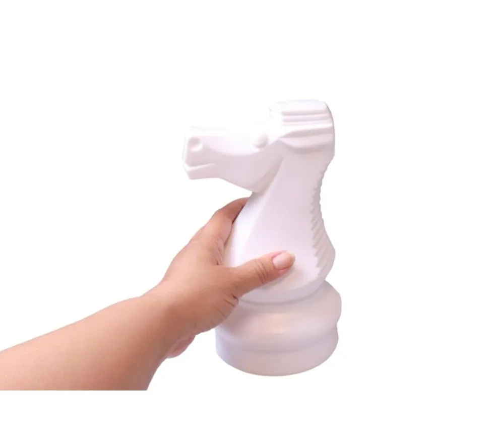 Pion Cavalier 21 cm- Pièce échec vendue à l'unité SAV jeu jardin