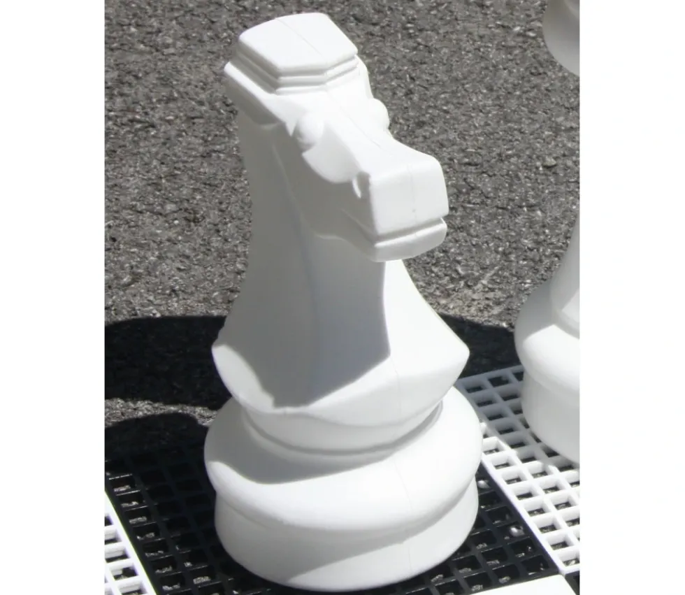 Pion Cavalier 21 cm- Pièce échec vendue à l'unité SAV jeu jardin