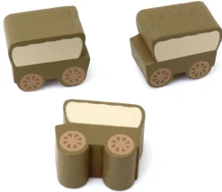 Pion chariot en bois pour jeu 17 x 15 x 10 mm
