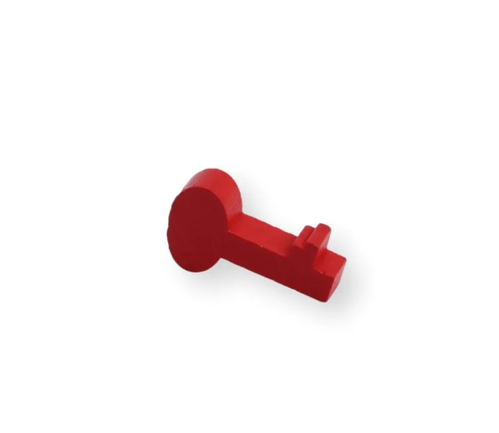 Pion clef en bois 21 x 15.5 x 4.5 mm