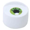 Pion en bois rond œil vert Ø 16 mm