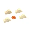 Pion escargot bois naturel 30 x17 x 8 mm