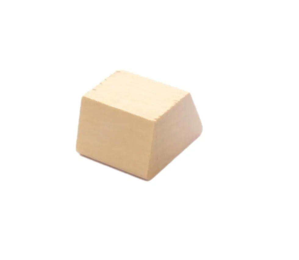 Pion lingot bois naturel trapèze 16 x 15 x 10 mm