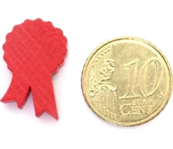 Pion médaille en bois 20 x 15 X 5 mm