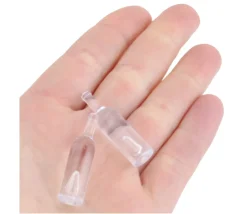 Pion mini bouteille transparente 35 x 9 mm