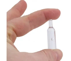 Pion mini bouteille transparente 35 x 9 mm