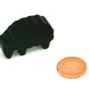 Pion mouton noir petit modèle en bois pour jeu de société