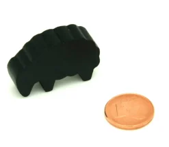 Pion mouton noir petit modèle en bois pour jeu de société