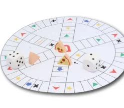 Pion Part de Pizza en bois 16 x 15 x 5 mm