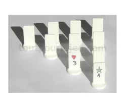 Pion personnalisable support blanc à l'unité