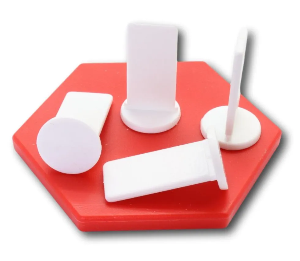 Pion personnalisable support blanc à l'unité