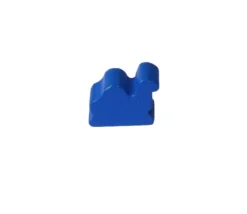 Pion petit dromadaire chameau couché en bois 16x12x8 mm
