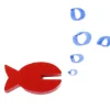 Pion poisson en bois marqueur 28 x 15 x 9 mm (Icecool)